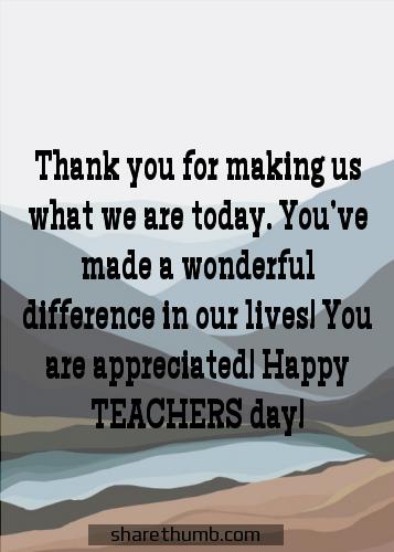 happy teachers day greeting card homemade